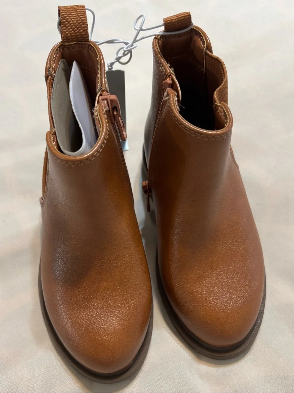 Cat & Jack Toddler Tan Chelsea Boots Toddler 8